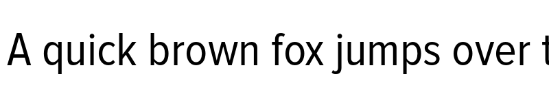 Preview of Proxima Nova Condensed Regular font