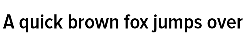 Preview of Proxima Nova Condensed Semibold font