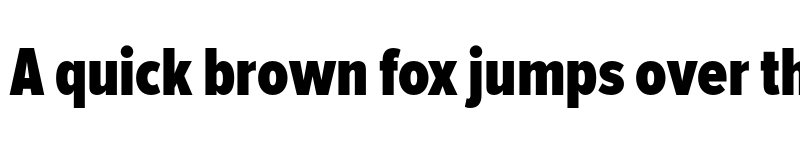 Preview of Proxima Nova Extra Condensed Black font