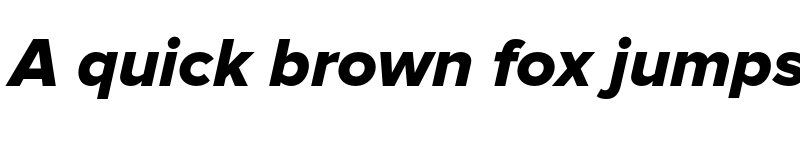 Preview of Proxima Nova Extrabold Italic font