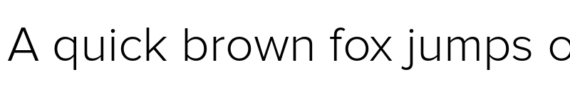 Preview of Proxima Nova Light font