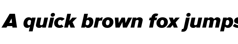 Preview of Proxima Nova S W01SC Black Italic font