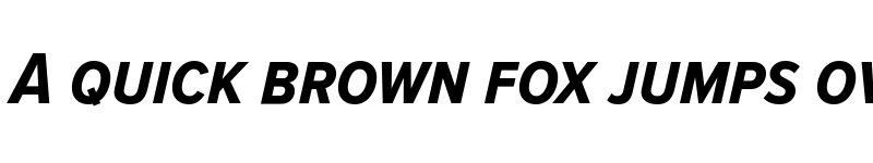 Preview of Proxima Nova ScOsf Condensed Bold Italic font