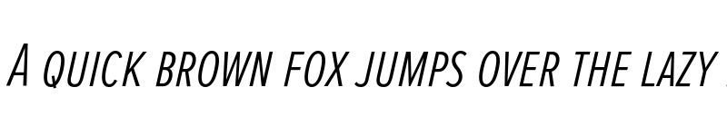 Preview of Proxima Nova ScOsf Extra Condensed Light Italic font