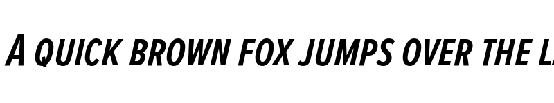 Preview of Proxima Nova ScOsf Extra Condensed Semibold Italic font