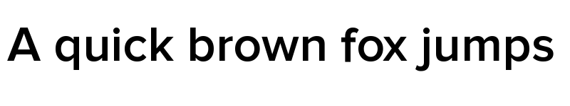 Preview of Proxima Nova Semibold font