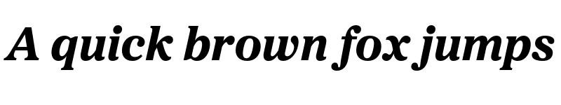 Preview of Proxima Sera Extrabold Italic font