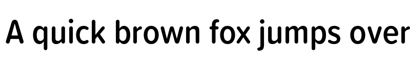 Preview of Proxima Soft Condensed Semibold font