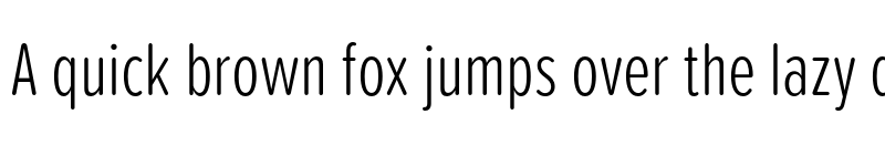 Preview of Proxima Soft Extra Condensed Light font