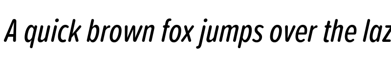 Preview of Proxima Soft Extra Condensed Medium Italic font