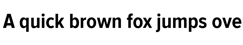 Preview of ProximaNovaACondensedW01-Bd Regular font