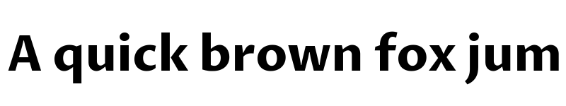 Preview of Proza Libre Bold font