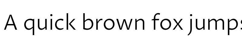 Preview of Proza Libre Light font