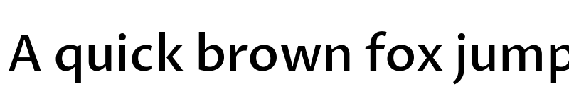 Preview of Proza Libre Medium font