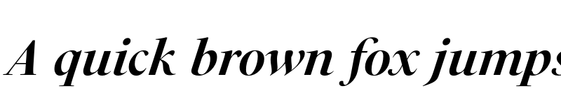 Preview of PSFournier Std Grand Bold Italic font