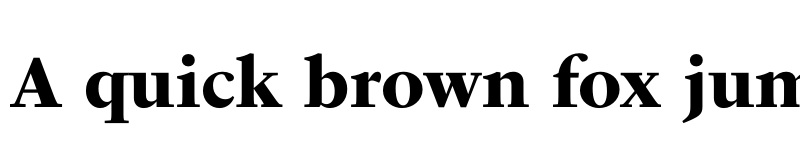 Preview of PSFournier Std Heavy font