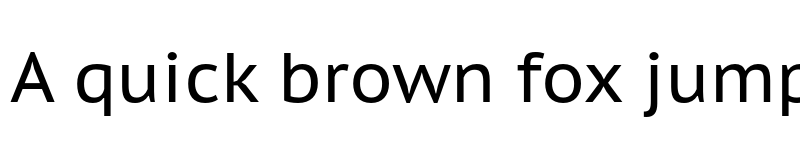 Preview of PT Sans Pro Caption Regular font