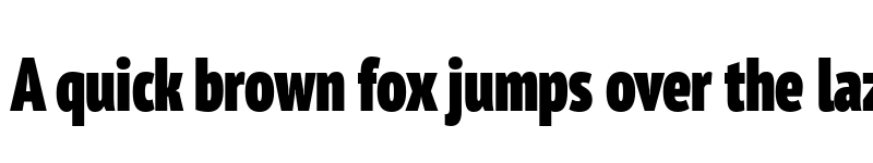 Preview of PT Sans Pro Condensed Black font