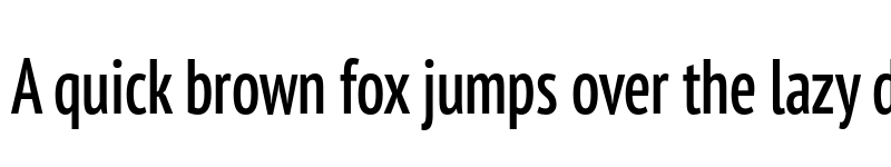 Preview of PT Sans Pro Condensed Demi font