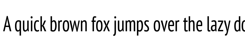 Preview of PT Sans Pro Condensed Regular font