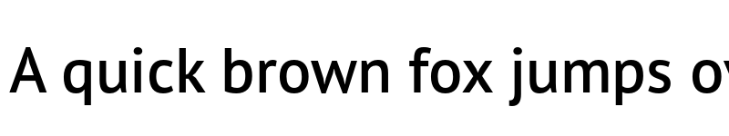 Preview of PT Sans Pro Demi font