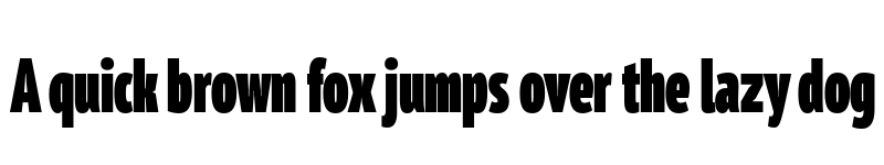 Preview of PT Sans Pro Extra Condensed Black font