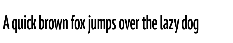 Preview of PT Sans Pro Extra Condensed Demi font