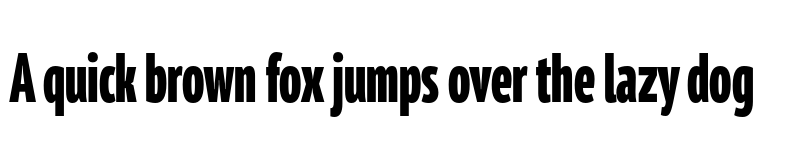 Preview of PT Sans Pro Extra Condensed Extra Bold font