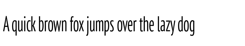 Preview of PT Sans Pro Extra Condensed Light font