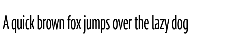 Preview of PT Sans Pro Extra Condensed Regular font