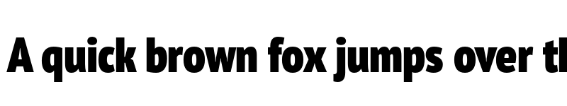 Preview of PT Sans Pro Narrow Black font