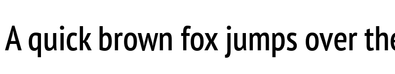 Preview of PT Sans Pro Narrow Demi font
