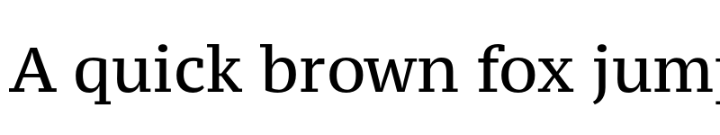 Preview of PT Serif Pro Caption Regular font