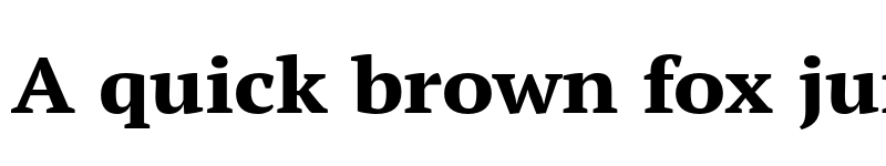 Preview of PT Serif Pro Extended Extra Bold font