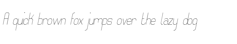 Preview of Puente Estrecho St Regular font