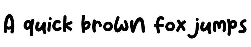 Preview of Pulang Regular font