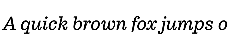 Preview of Pulpo Light Italic font