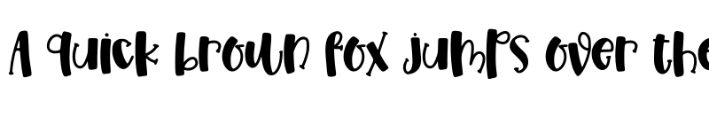 Preview of Pumpkin Syrup Solid Regular font