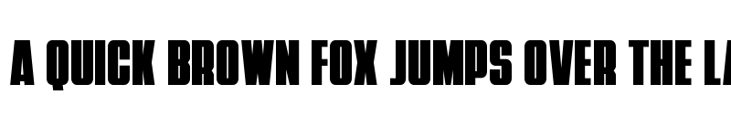 Preview of Punch Condensed Regular font