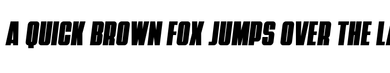 Preview of Punch Condensed Semi-Italic Regular font