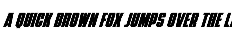 Preview of Punch Condensed Super-Italic Regular font