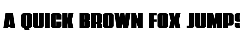 Preview of Punch Expanded Regular font