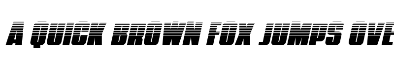 Preview of Punch Halftone Italic Regular font