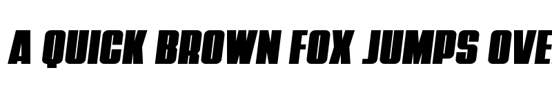 Preview of Punch Semi-Italic Regular font