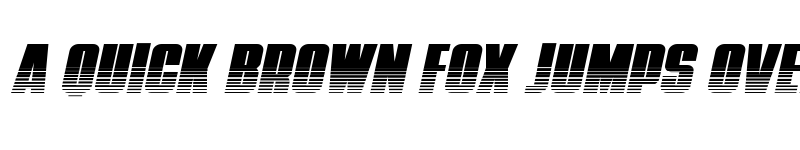 Preview of Punch Twotone Italic Regular font