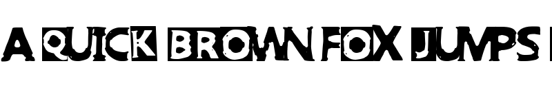 Preview of Punk West Regular font