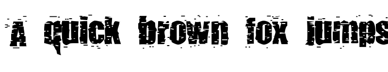 Preview of pUNKASSBITCH Regular font