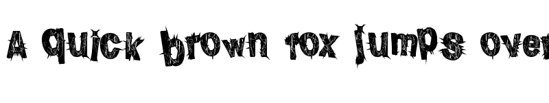 Preview of PunkInside Regular font