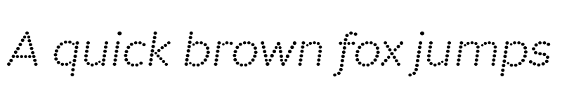 Preview of Punto Bold-Italic font