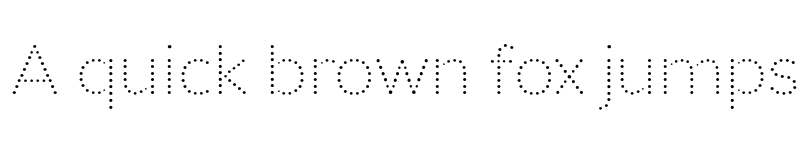 Preview of Punto Light font